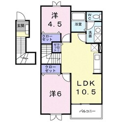 メゾン・ウエストの物件間取画像